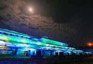 北沢浮遊選鉱場ライトアップ02